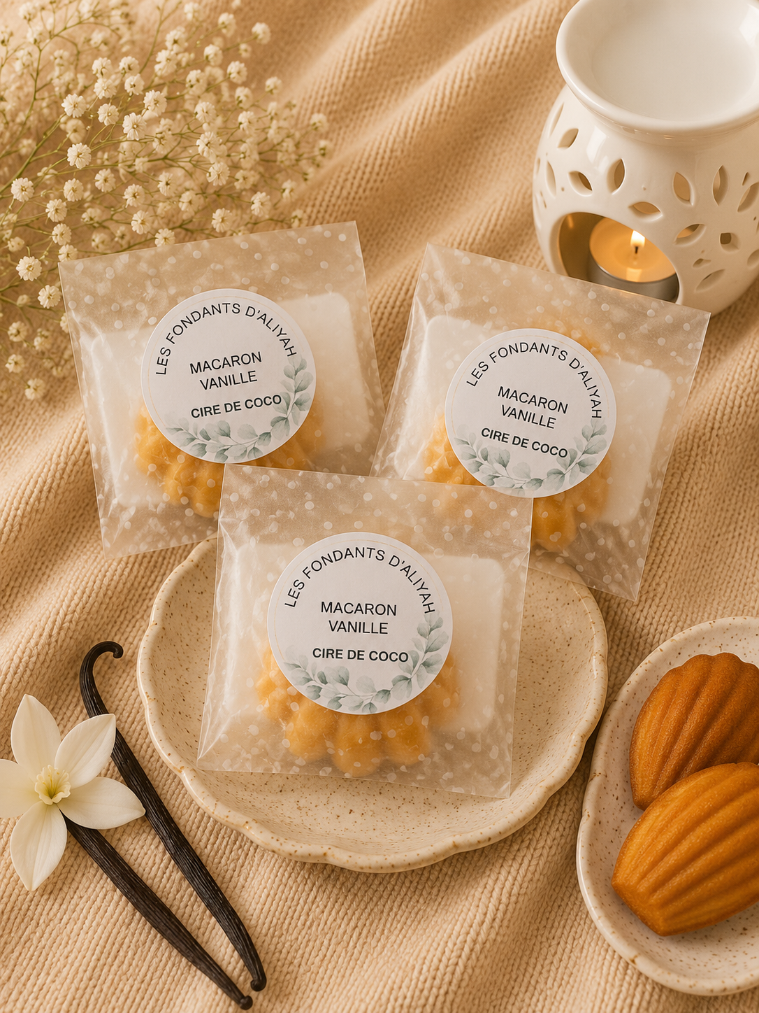 Fondant parfumé artisanal