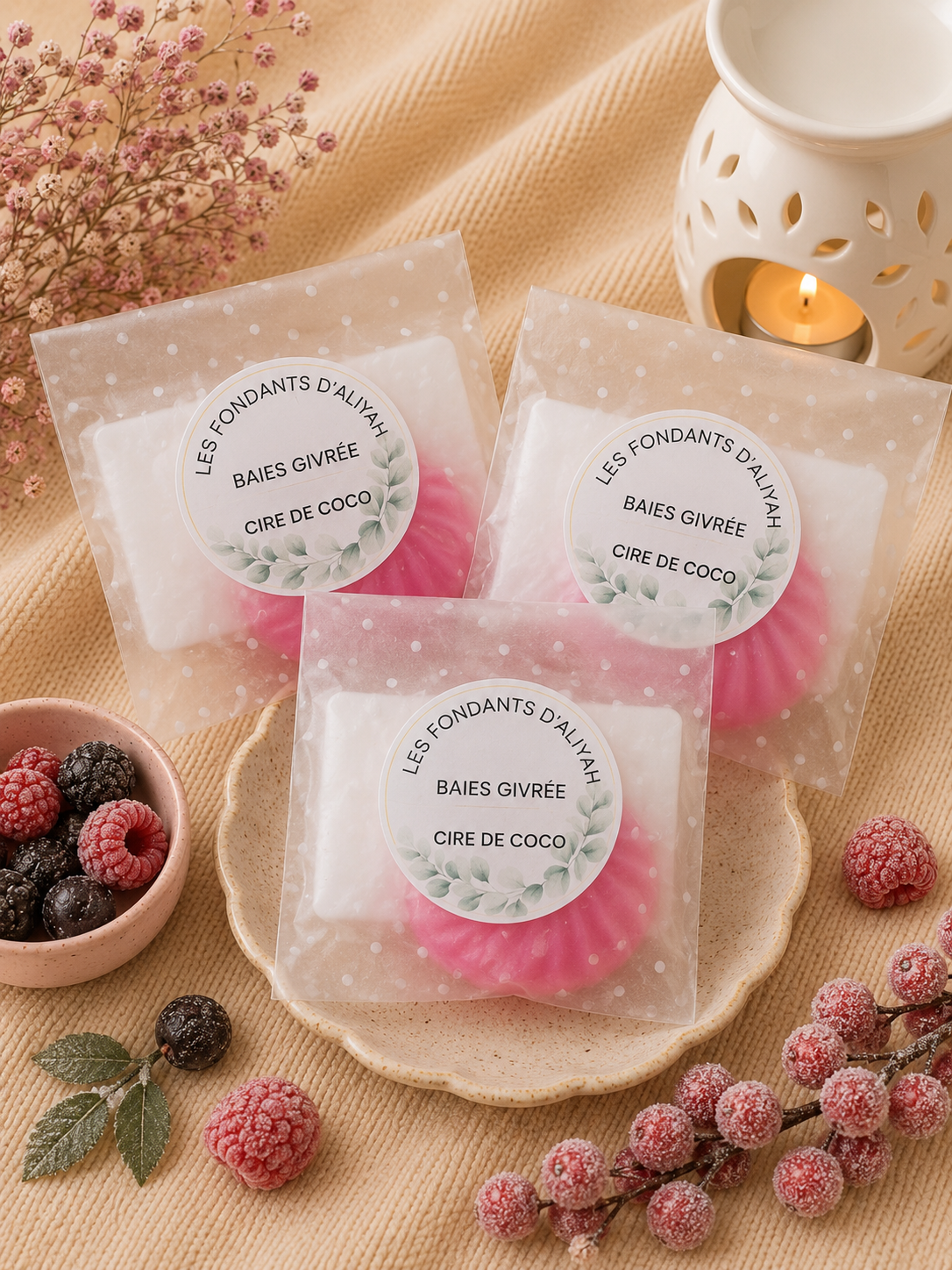 Fondant parfumé artisanal
