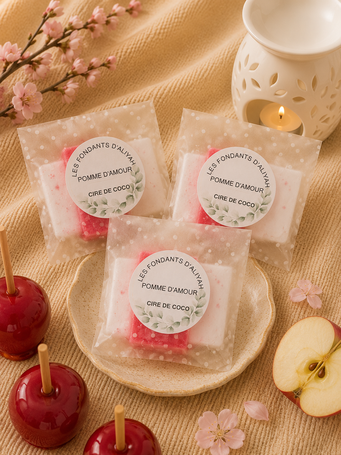 Fondant parfumé artisanal