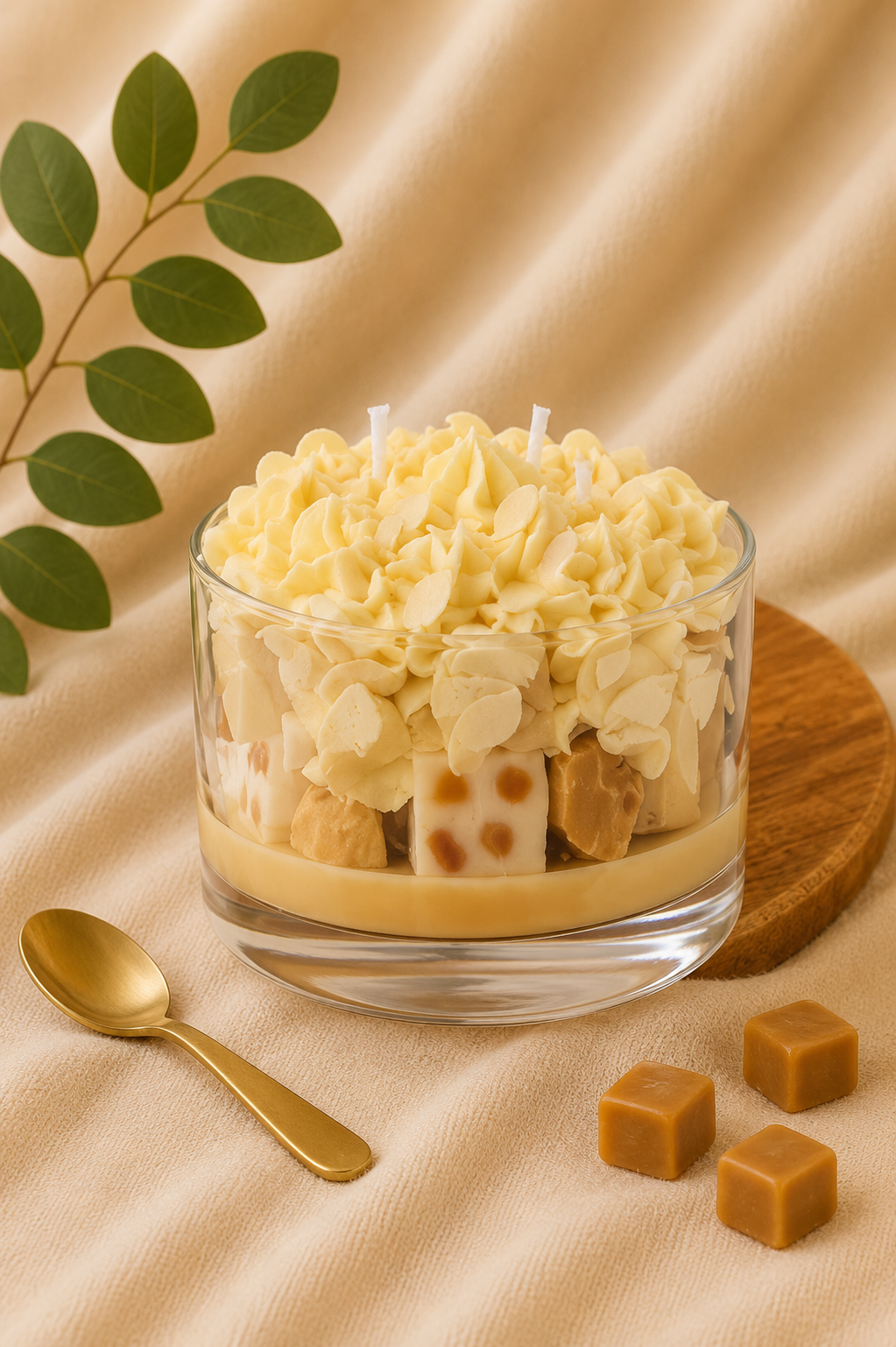 🍯 Bougie Gourmande Nougat