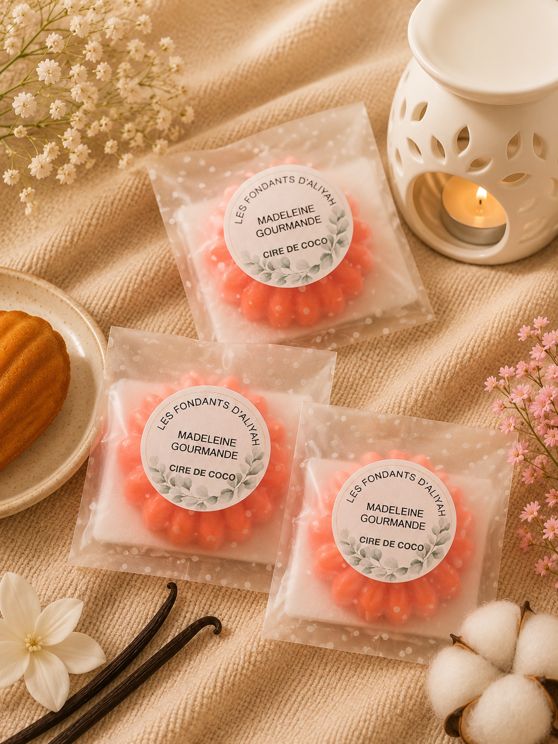 Fondant parfumé artisanal
