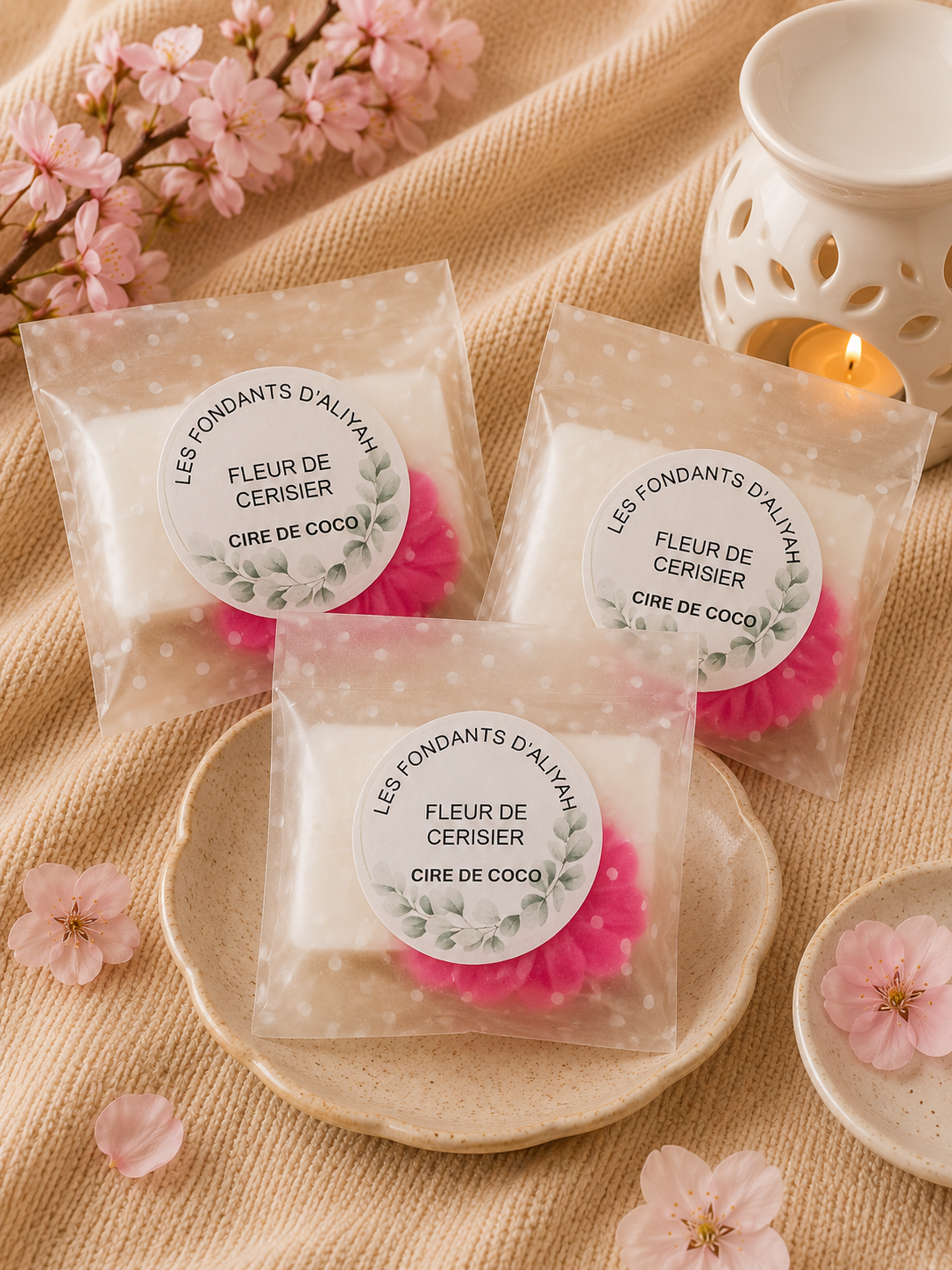 Fondant parfumé artisanal
