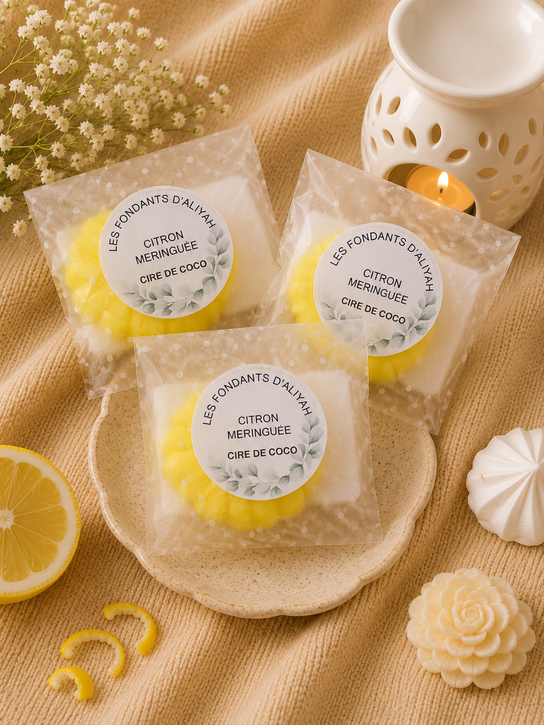 Fondant parfumé artisanal