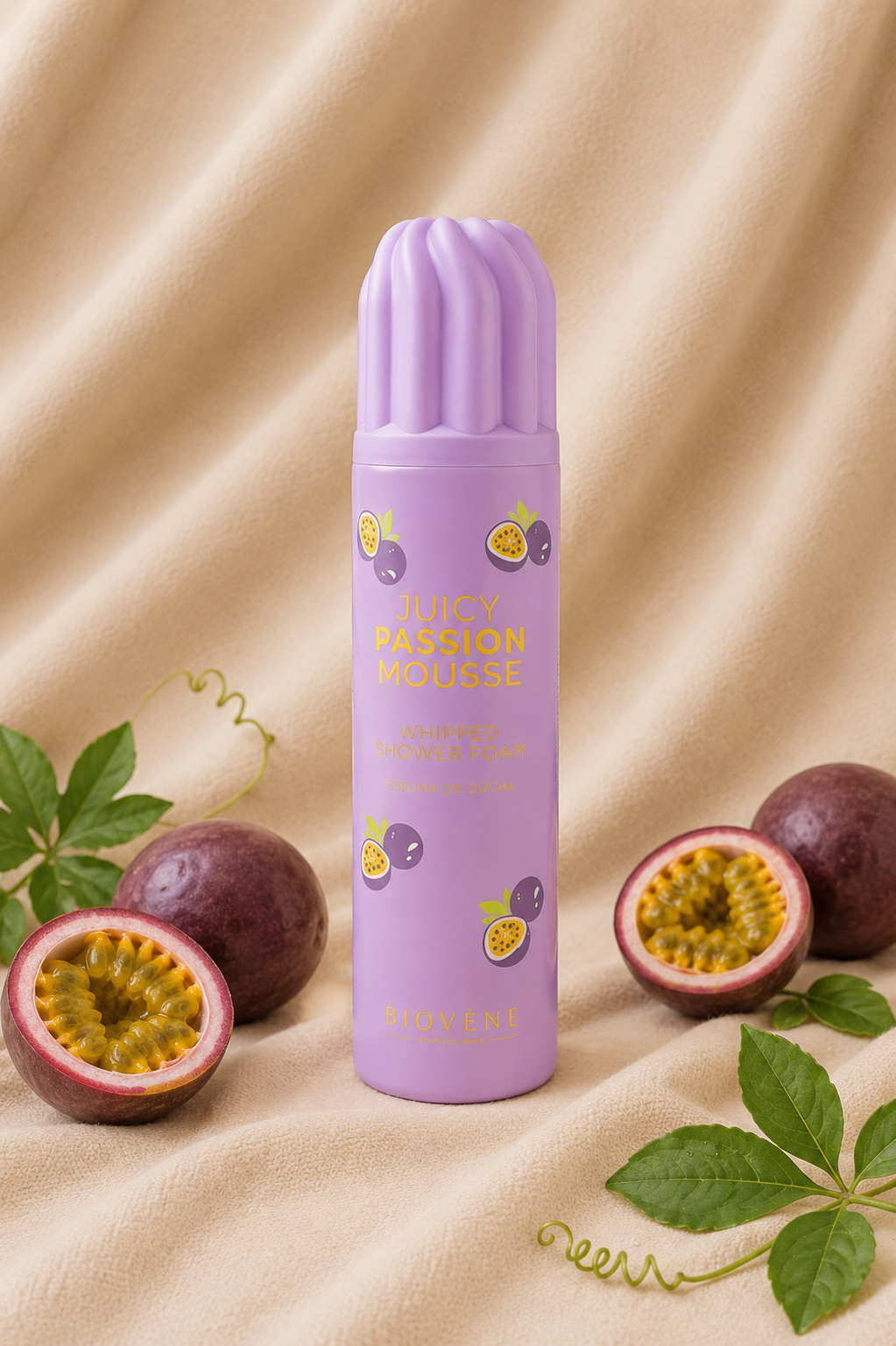 Chantilly de douche fruit de la passion