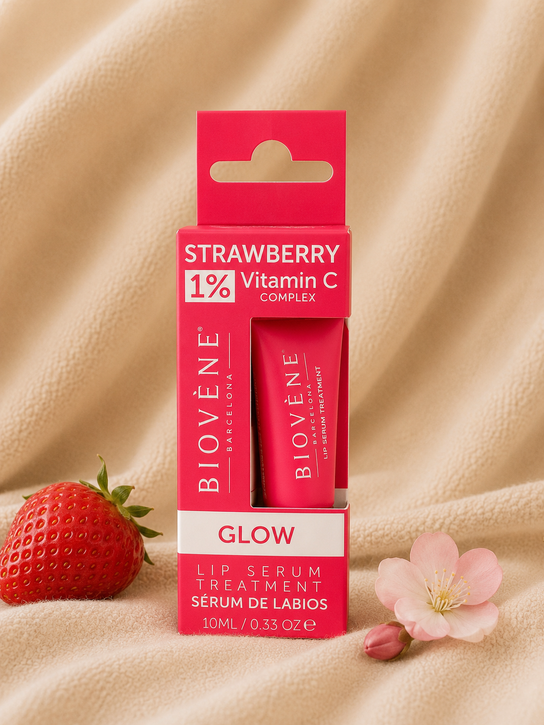 Sérum Lèvres Biovène Strawberry