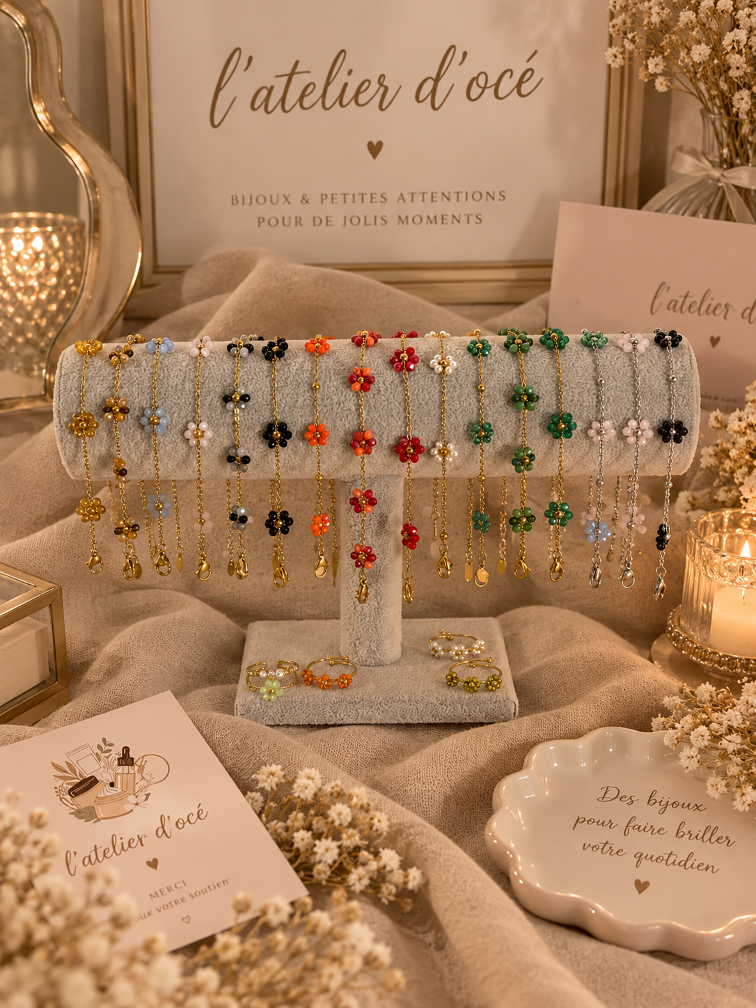Bracelet fleur 🌸
