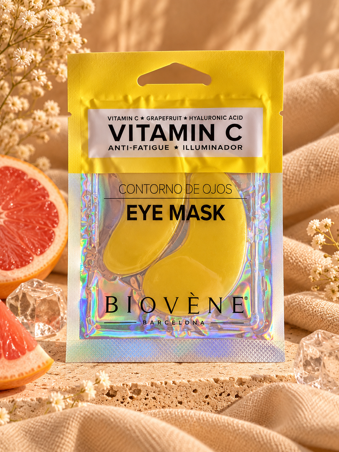 Masque contour des yeux – Vitamin C, Grapefruit & Hyaluronic Acid