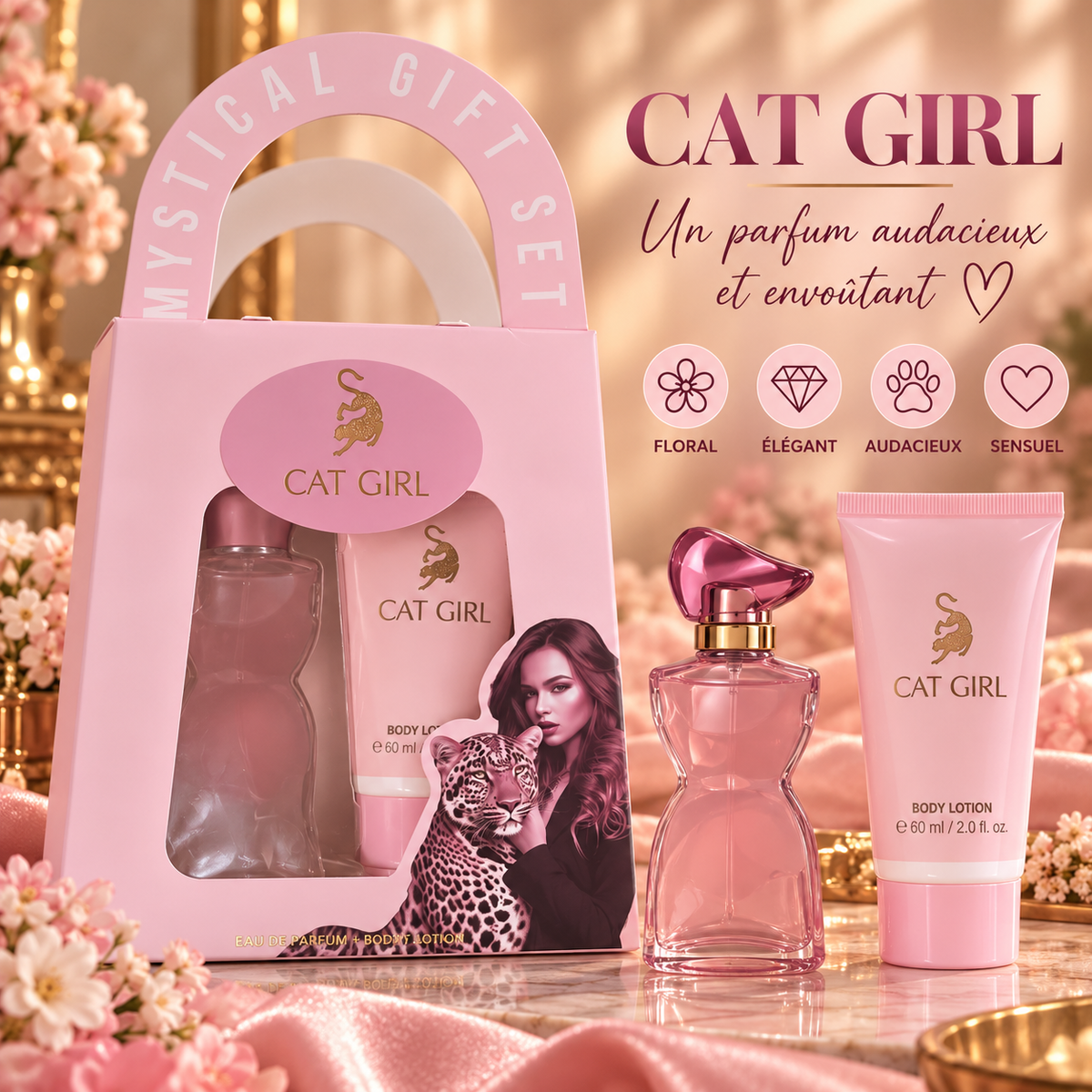 Coffrets parfum+ lotion corps