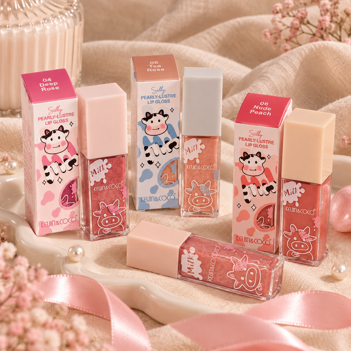 Gloss à lèvres Kevin & Coco – Brillance & douceur ✨
